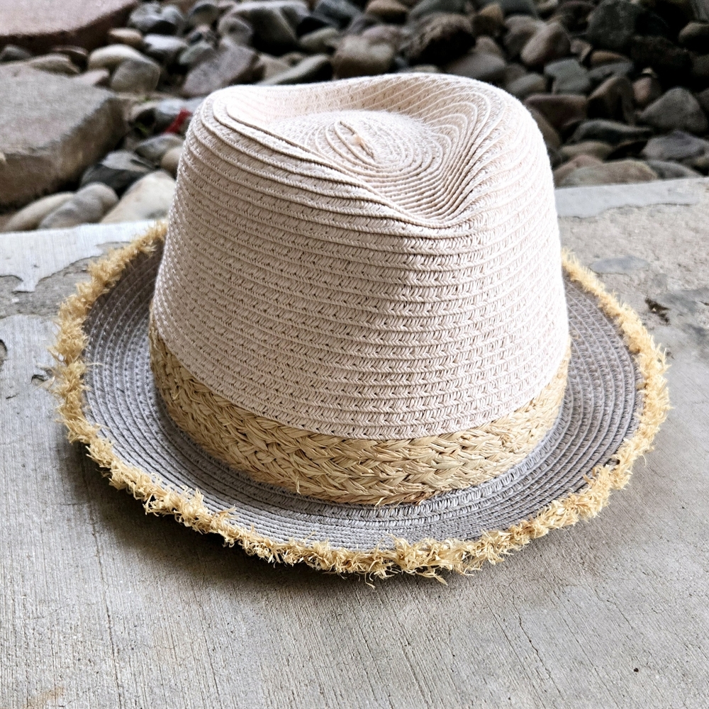 STEVE MADDEN Straw Banded Fedora